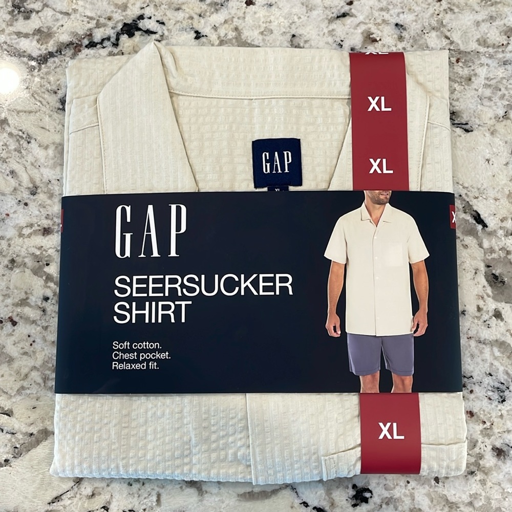 GAP Seersucker Shirt
